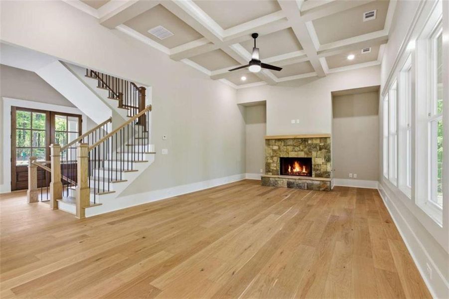 Spacious, unfurnished interior of a new home in , Clarkesville (Image 24).