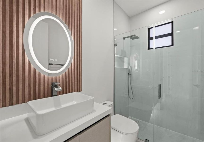 Furnished interior view inside a new home in , Cape Coral (Image 9). Furnished interior view inside a new home in , Cape Coral (Image 9).
