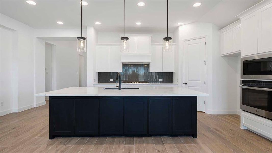 Furnished interior view inside a new home in Devonshire - Reserve 50', Forney (Image 7).