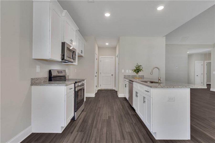 Furnished interior view inside a new home in , Greenville (Image 8). Furnished interior view inside a new home in , Greenville (Image 8).