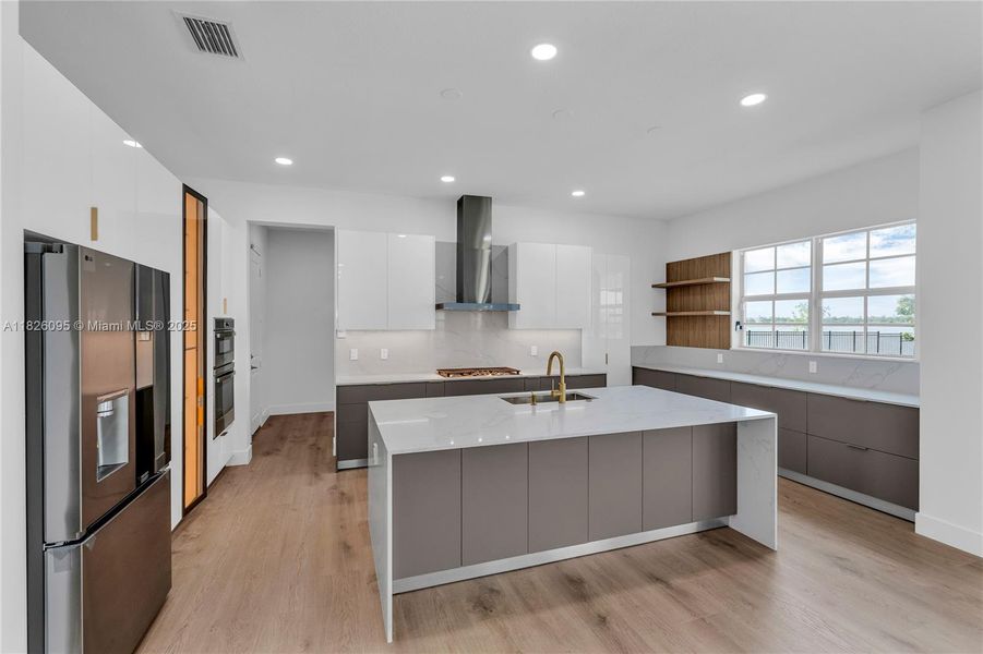 Furnished interior view inside a new home in Arden: The Waterford Collection, Loxahatchee (Image 9).