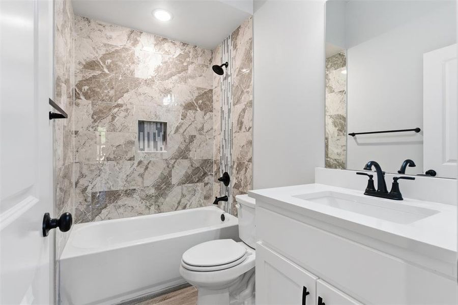 Furnished interior view inside a new home in , Tolar (Image 6). Furnished interior view inside a new home in , Tolar (Image 6).