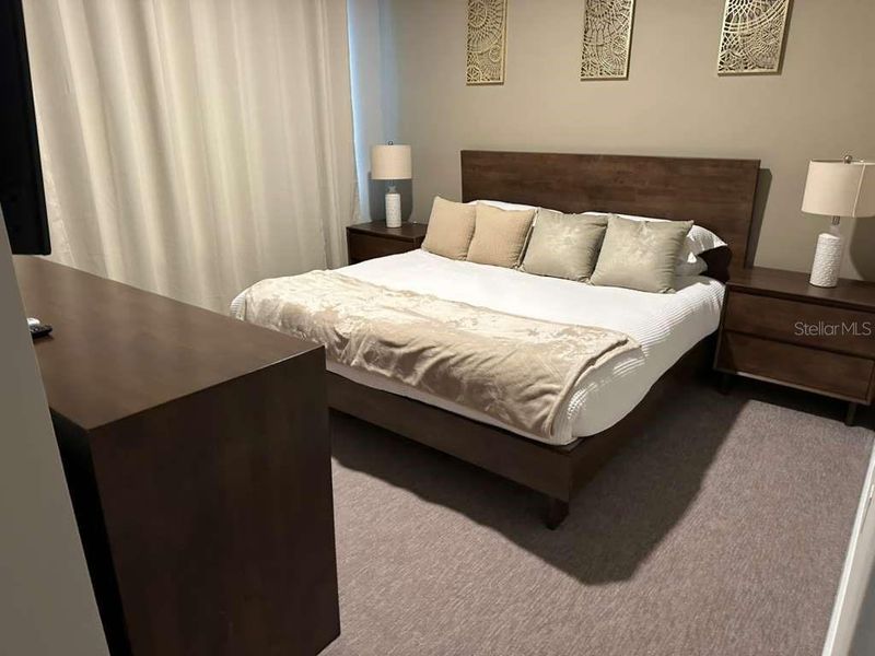 Furnished interior view inside a new home in , Reunion (Image 5).