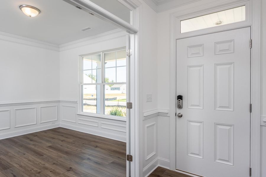 Spacious, unfurnished interior of a new home in Daniel Farms, Benson (Image 12). Spacious, unfurnished interior of a new home in Daniel Farms, Benson (Image 12).