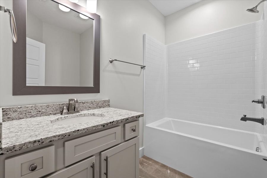Representative furnished interior of a home built from the Caterina Elite by Enchanted Homes in Tubbs Mountain Estates, Travelers Rest (Image 14).