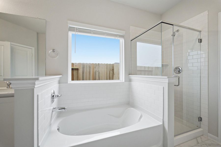 Furnished interior view inside a new home in Trails at Woodhaven Lakes, La Marque (Image 5).