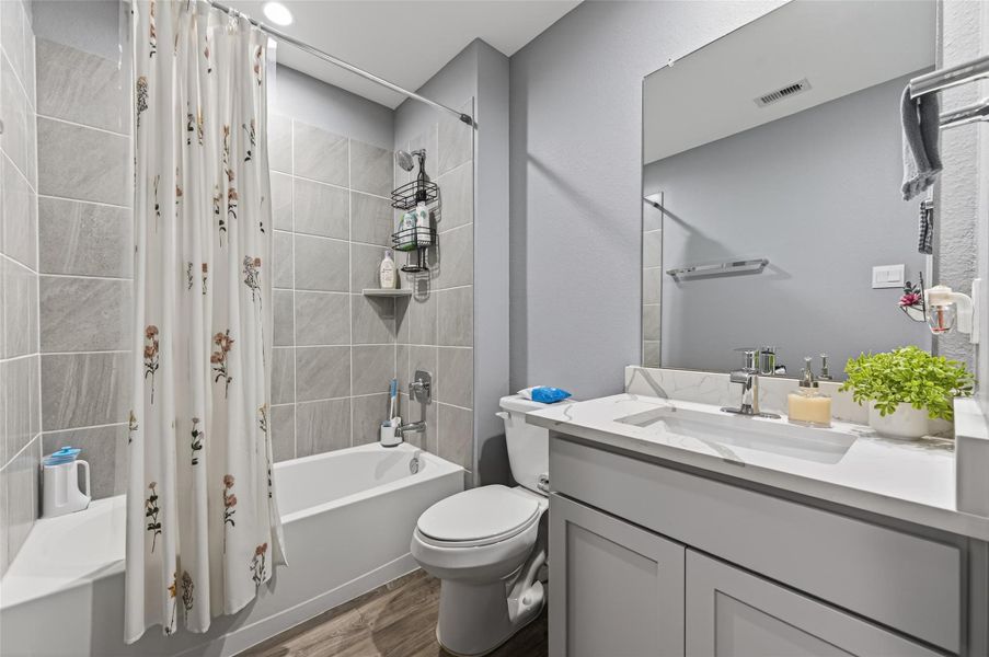 Furnished interior view inside a new home in , Spring (Image 30). Furnished interior view inside a new home in , Spring (Image 30).