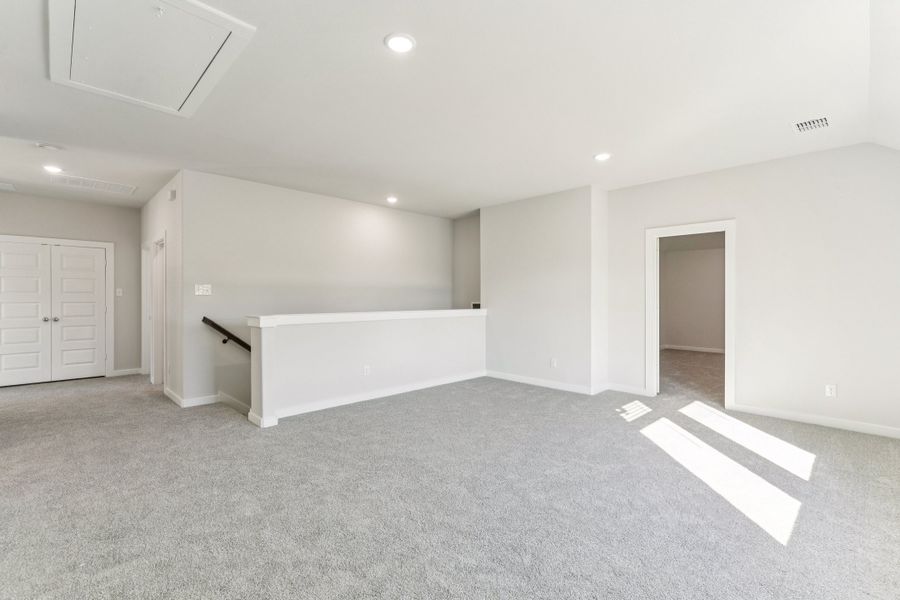 Game Room in the Wimbledon home plan by Trophy Signature Homes – REPRESENTATIVE PHOTO Game Room in the Wimbledon home plan by Trophy Signature Homes – REPRESENTATIVE PHOTO