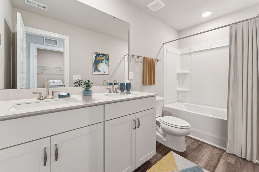 Representative furnished interior of a home built from the The Kershaw by Stanley Martin Homes in Williams Grove, Apex (Image 15).