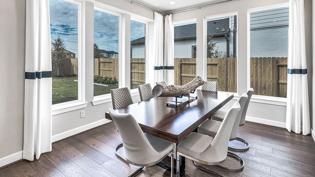 Representative furnished interior of a home built from the Regatta by Taylor Morrison in Avalon at Friendswood, Friendswood (Image 15).