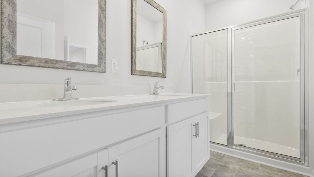 Furnished interior view inside a new home in Foxbank, Gray Court (Image 10).
