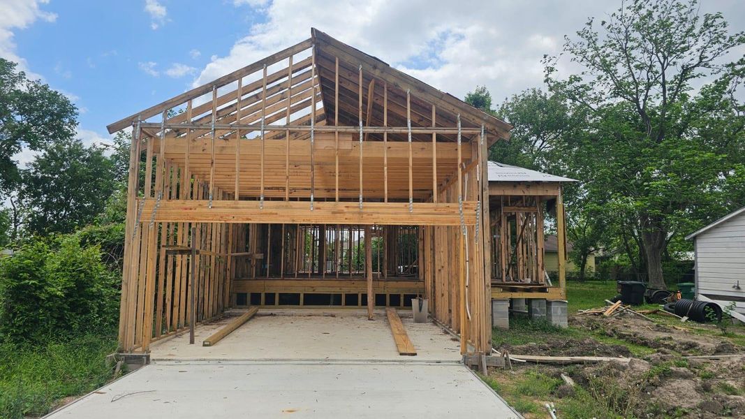 In-progress construction of a new home in , Houston, TX (Image 20).