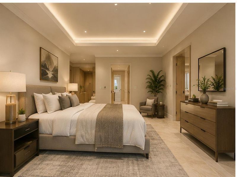 Furnished interior view inside a new home in , Port Charlotte (Image 10).