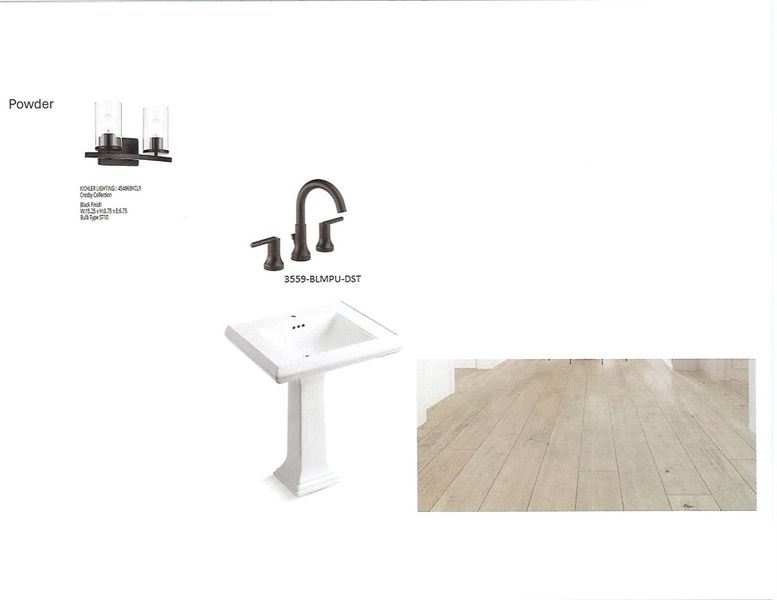 Powder Room Selections