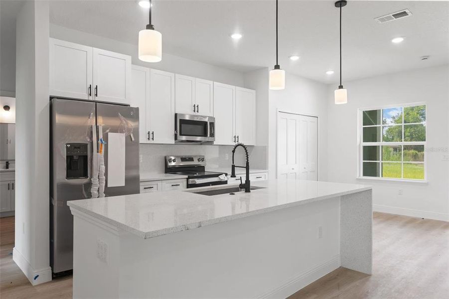Furnished interior view inside a new home in , Ocala (Image 5).