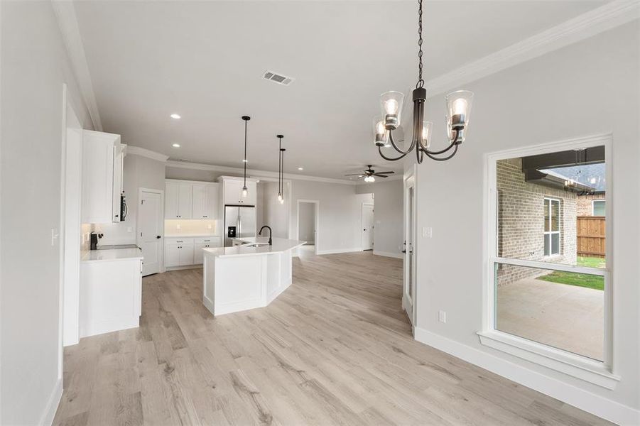 Furnished interior view inside a new home in , Mabank (Image 17).