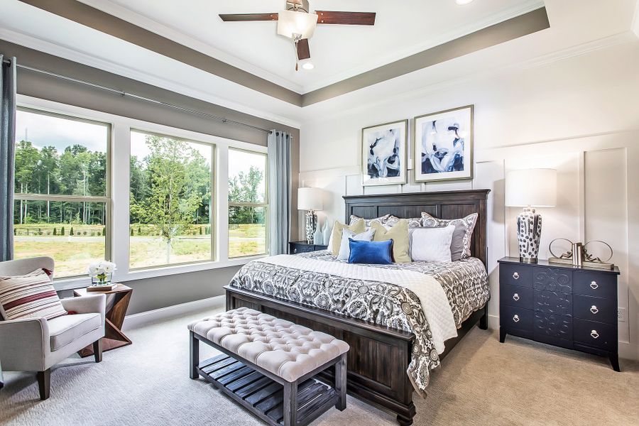 Furnished interior view inside a new home in Gatherings® at GreenHouse, Marietta (Image 10).