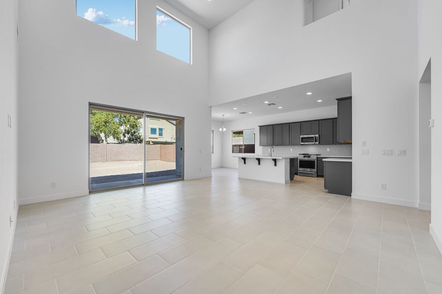 Representative unfurnished interior of a home built from the Revere by Taylor Morrison in Combs Ranch Landmark Collection, San Tan Valley (Image 20).