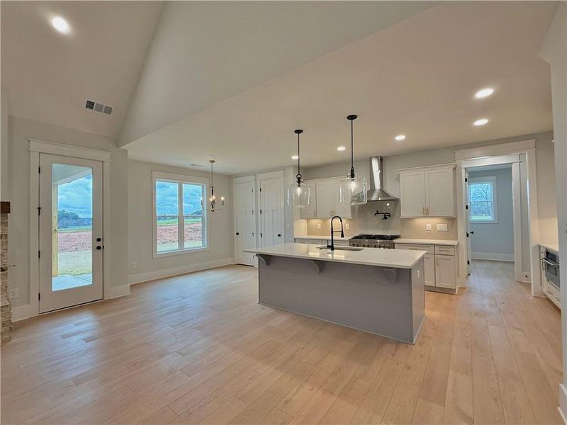 Furnished interior view inside a new home in , Rydal (Image 6).