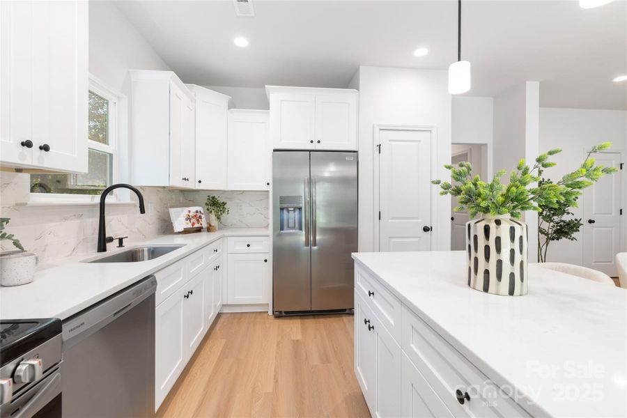 Furnished interior view inside a new home in , Charlotte (Image 16).