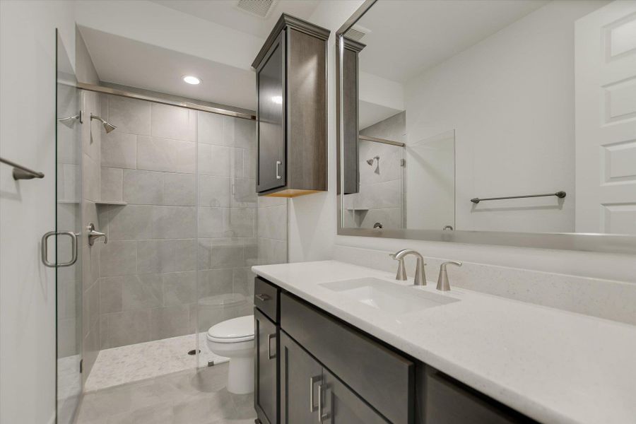 Furnished interior view inside a new home in Scofield Farms Estates, Georgetown (Image 11). Furnished interior view inside a new home in Scofield Farms Estates, Georgetown (Image 11).