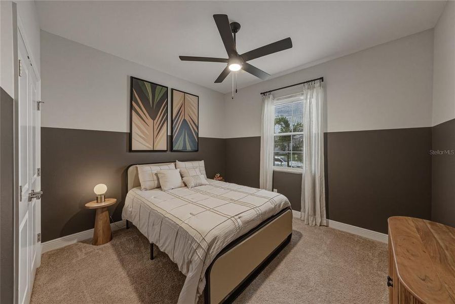 Furnished interior view inside a new home in , San Antonio (Image 36).