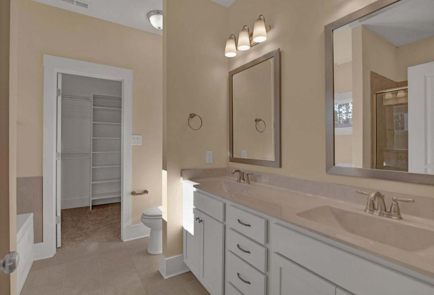 Representative furnished interior of a home built from the Bladen by Caviness & Cates Communities in Maggie Way, Wendell (Image 147).