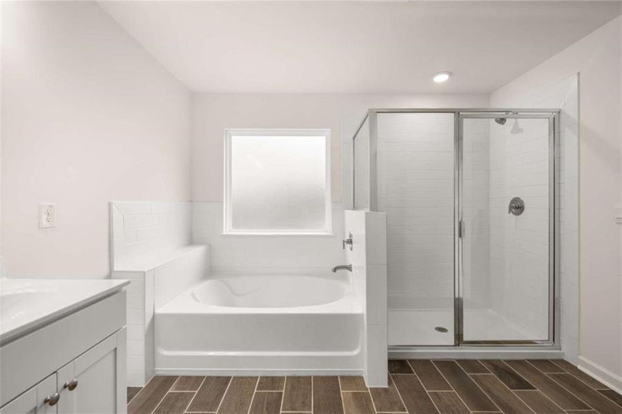 Furnished interior view inside a new home in Wildwood, Covington (Image 9).