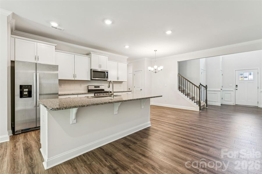 Furnished interior view inside a new home in , Sherrills Ford (Image 11).