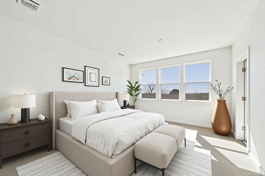 Furnished interior view inside a new home in Park Hill Commons, San Antonio (Image 7).