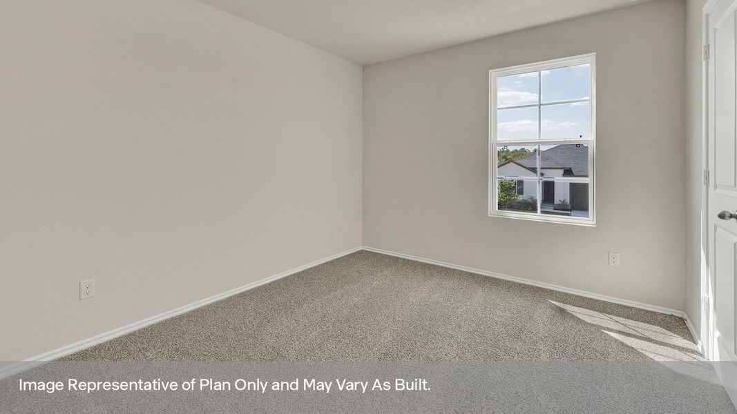 Representative unfurnished interior of a home built from the The Midland by D.R. Horton in Bollinger, Maxwell (Image 33).