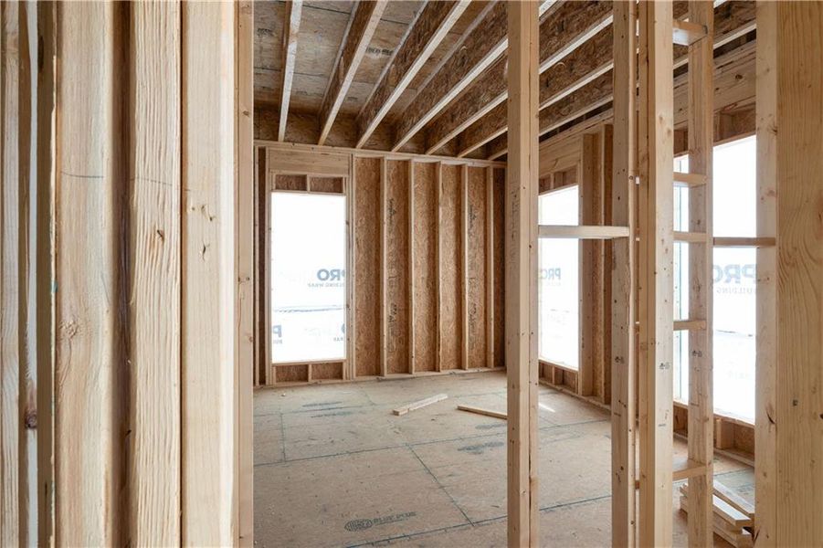 In-progress construction of a new home in , Fairburn, GA (Image 13).