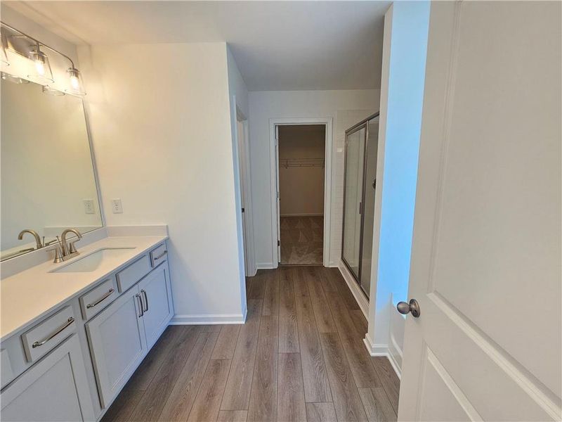 Furnished interior view inside a new home in The Estates at Casteel, Bethlehem (Image 9).
