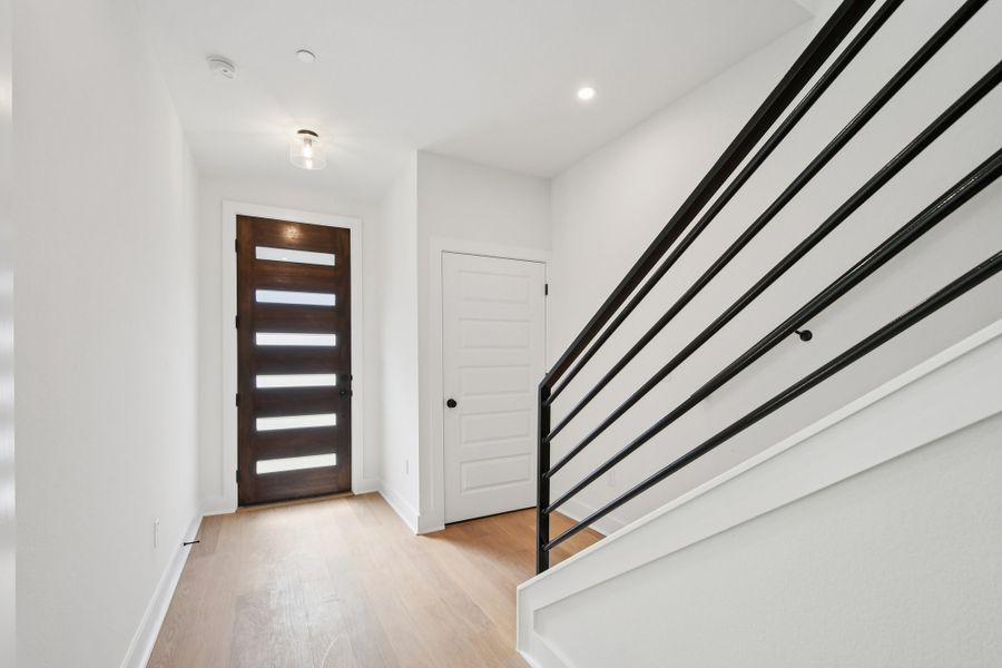 Spacious, unfurnished interior of a new home in Koenig Townhomes, Austin (Image 19).