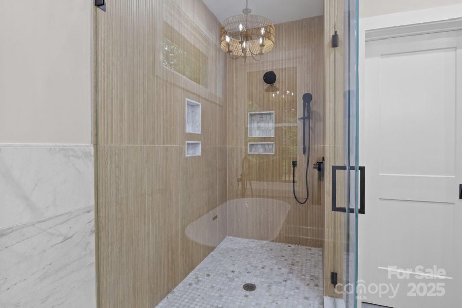 Furnished interior view inside a new home in , Statesville (Image 10).