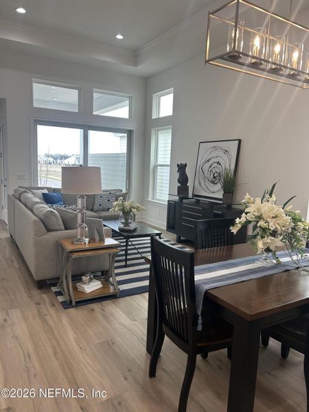 Furnished interior view inside a new home in Seven Pines, Jacksonville (Image 3).