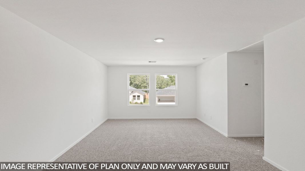 Spacious, unfurnished interior of a new home in Grand Pines, Magnolia (Image 23). Spacious, unfurnished interior of a new home in Grand Pines, Magnolia (Image 23).