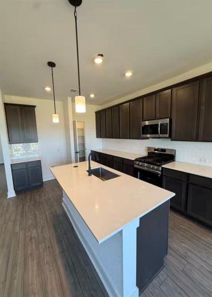 Furnished interior view inside a new home in Sage Collection – Freedom at Anthem, Kyle (Image 6).