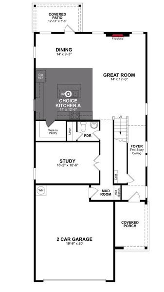 2D floor plan layout of this home in Churchill, Anna, TX (Image 3). 2D floor plan layout of this home in Churchill, Anna, TX (Image 3).