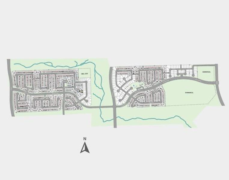 Bridge Creek Site Map