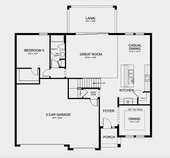 2D floor plan layout for the Palm by Taylor Morrison in Brookland Park, Auburndale, FL (Image 3). 2D floor plan layout for the Palm by Taylor Morrison in Brookland Park, Auburndale, FL (Image 3).