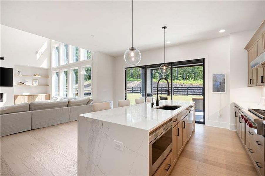 Furnished interior view inside a new home in , Woodstock (Image 10).