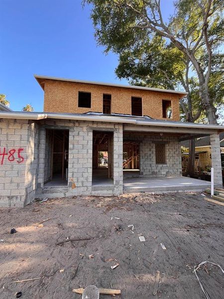In-progress construction of a new home in , St. Petersburg, FL (Image 15). In-progress construction of a new home in , St. Petersburg, FL (Image 15).