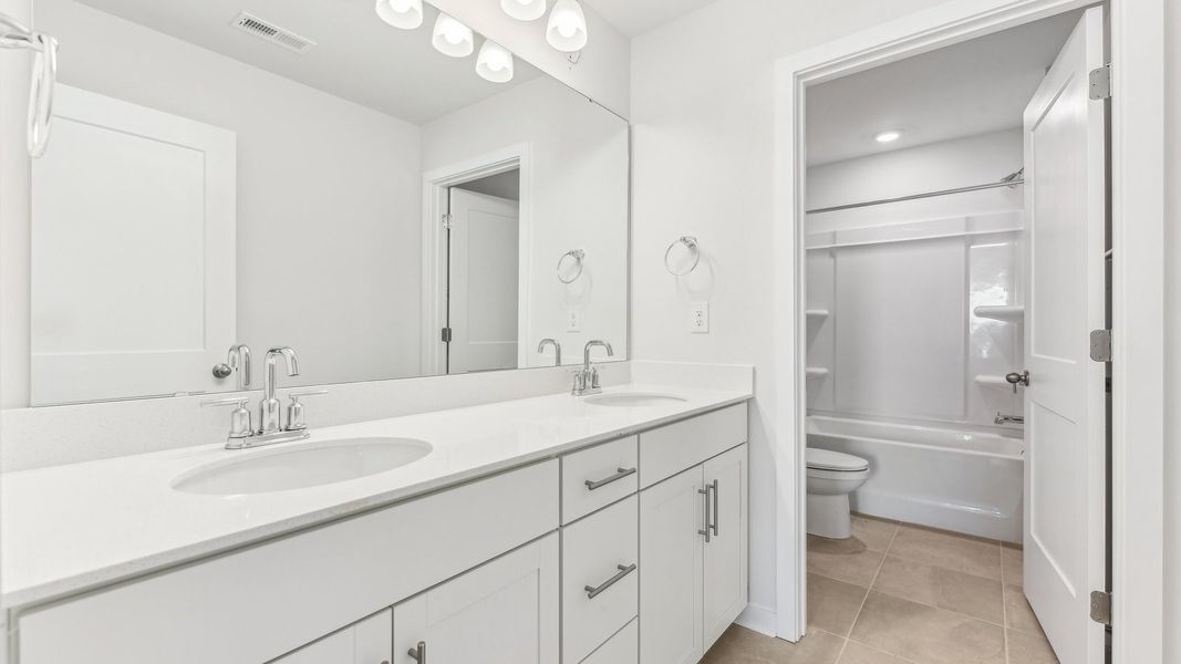 Furnished interior view inside a new home in Westport, York (Image 7).