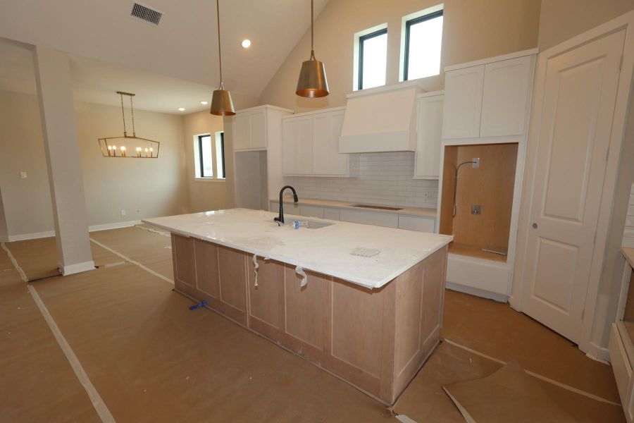 In-progress construction of a new home in Dunham Pointe - Parkview Collection, Cypress, TX (Image 8). In-progress construction of a new home in Dunham Pointe - Parkview Collection, Cypress, TX (Image 8).