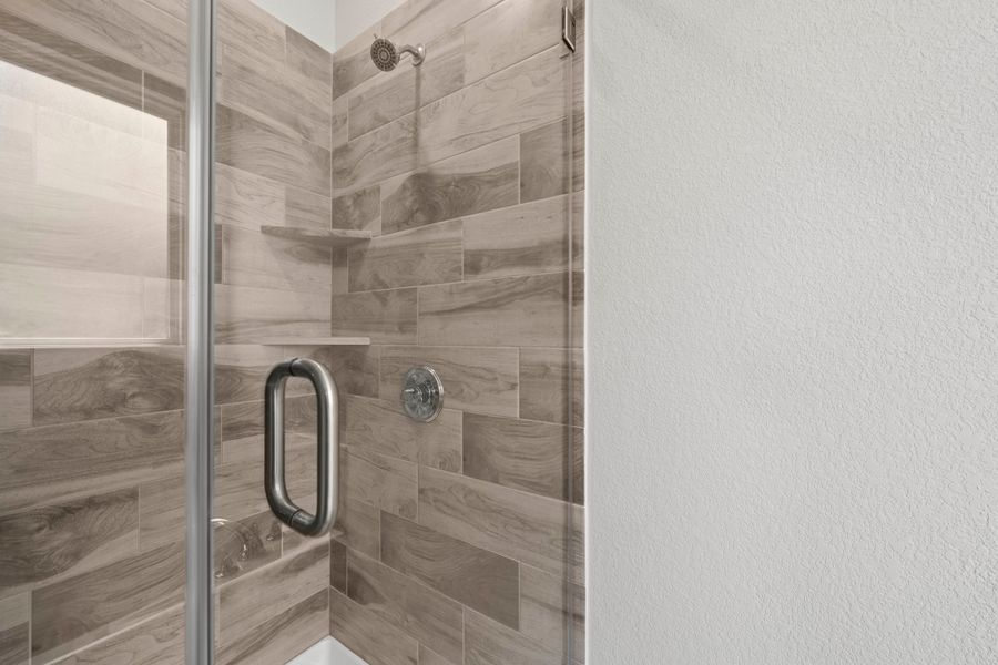 Close-up of interior finishes inside a home in Rancho San Gabriel, Georgetown (Image 11).