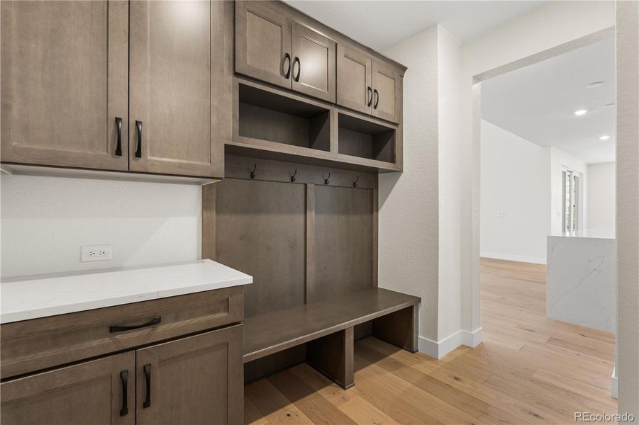 Furnished interior view inside a new home in Autograph at Lyric, Lone Tree (Image 29).