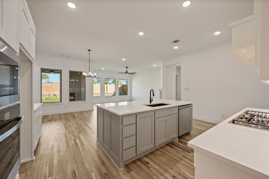 Furnished interior view inside a new home in LeTara, Haslet (Image 11).