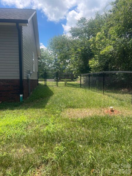 Exterior details and patio area of a home in , Lawndale (Image 15). Exterior details and patio area of a home in , Lawndale (Image 15).
