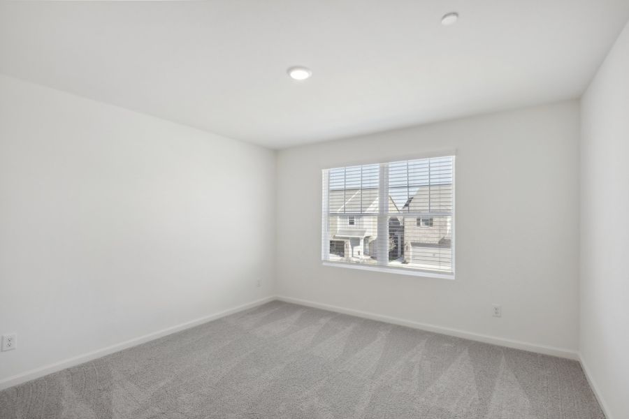 Representative unfurnished interior of a home built from the Orbit by Starlight Homes in Coyote Meadows, Anna (Image 22). Representative unfurnished interior of a home built from the Orbit by Starlight Homes in Coyote Meadows, Anna (Image 22).